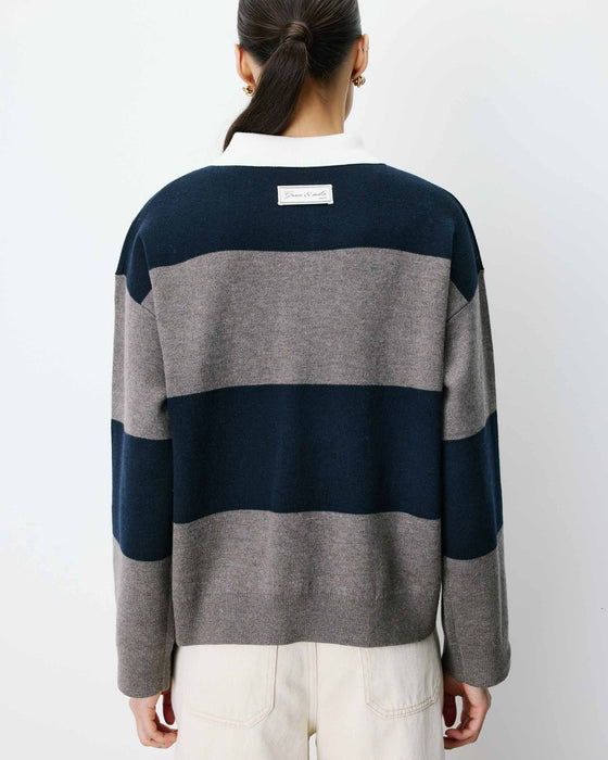 Grace & Mila Astre Knitted Polo Sweater