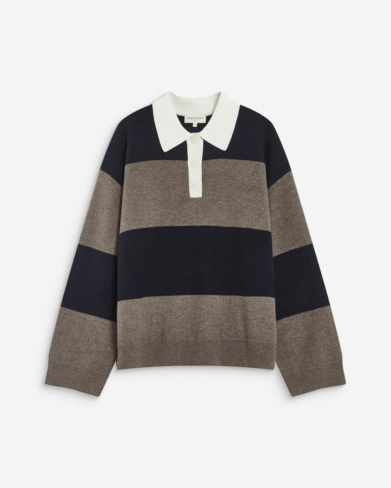 Grace & Mila Astre Knitted Polo Sweater