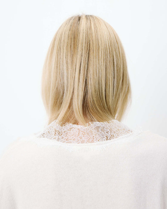 Grace & Mila Lace V-Neck Sweater