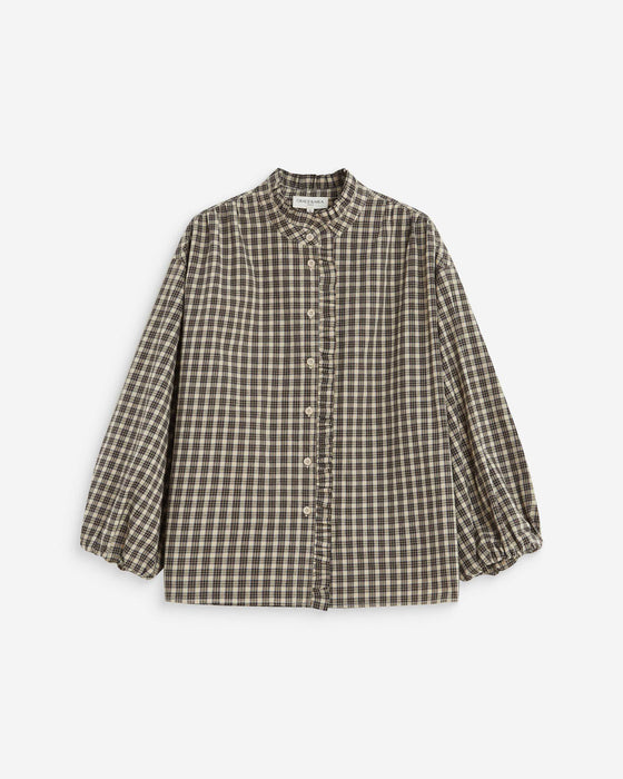 Grace & Mila Checked Blouse
