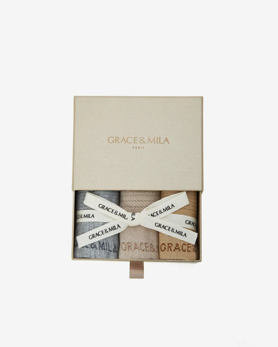 Grace & Mila Glitter Socks
