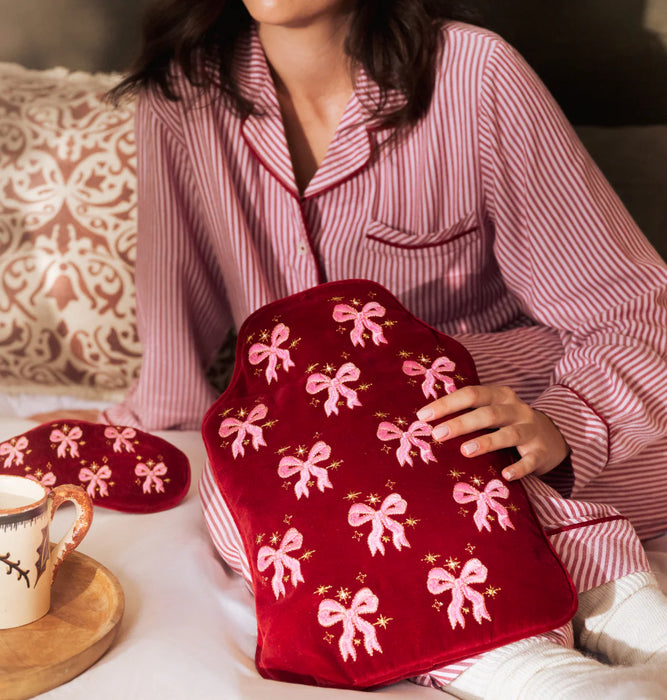 Dazzling Bows Hot Water Bottle