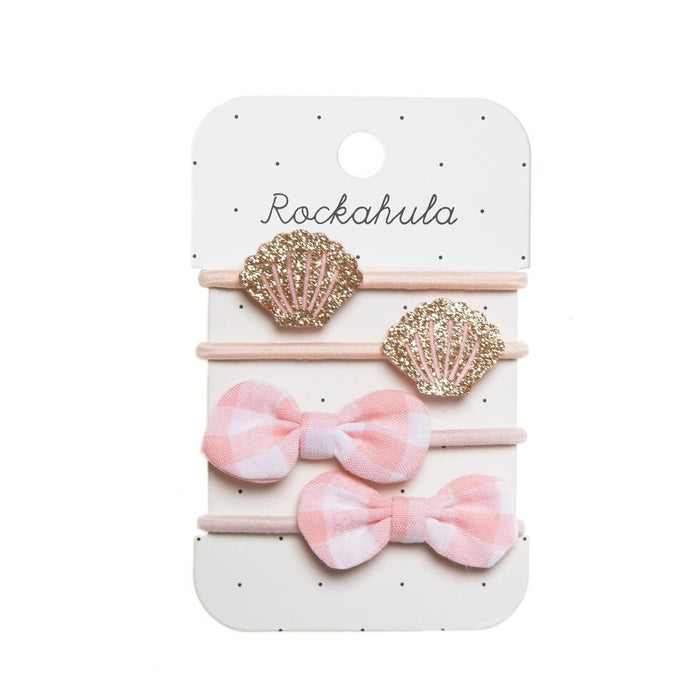Glitter Shell and Bow Ponies