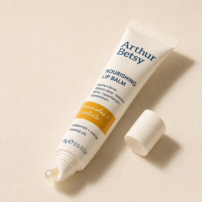 Nourishing lip balm - Peppermint & orange
