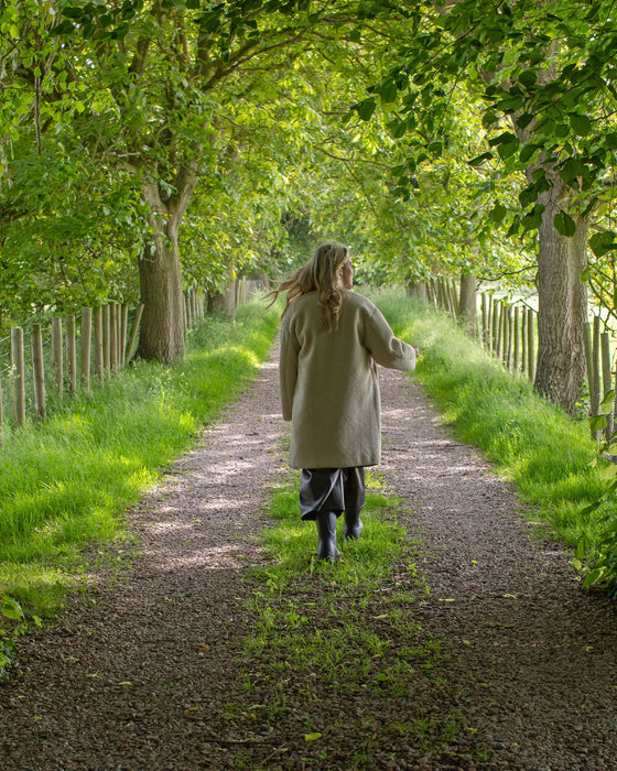 Chalk Maggie Cream Coat