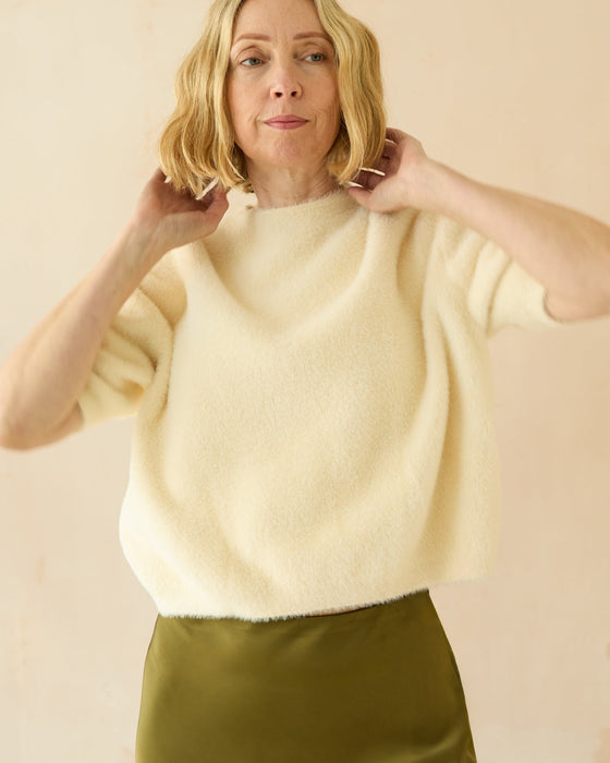 Chalk Mai Top Ivory