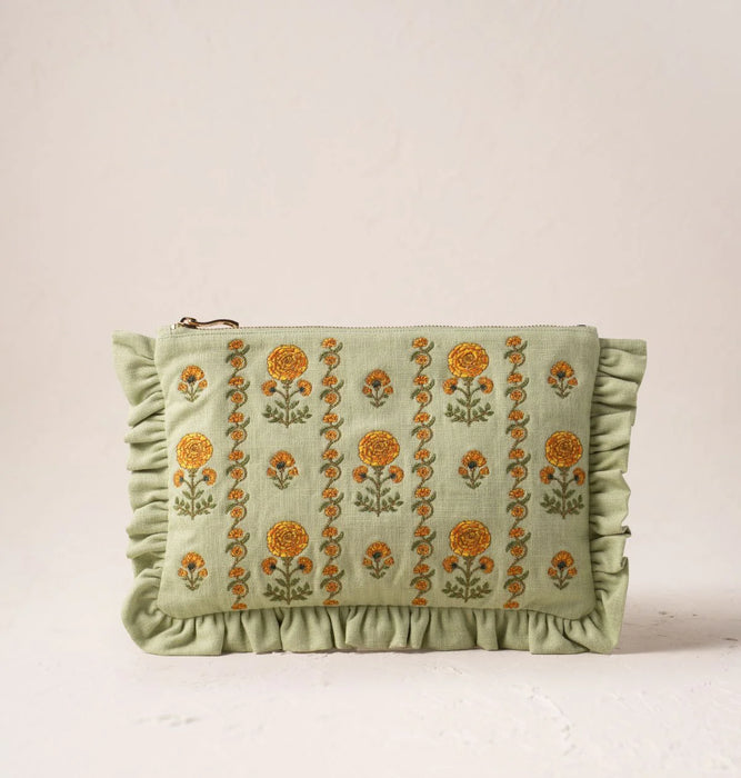 Marigolds Frill Pouch