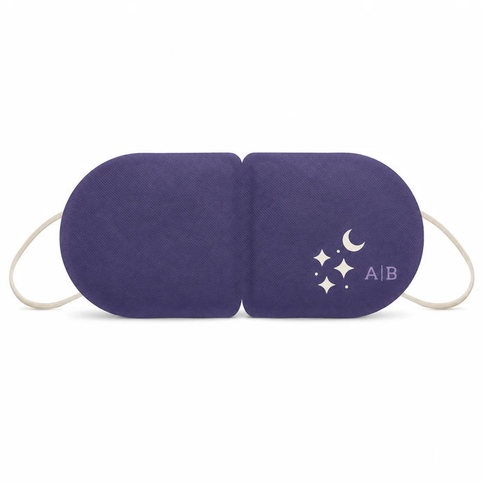 Self-heating eye mask
