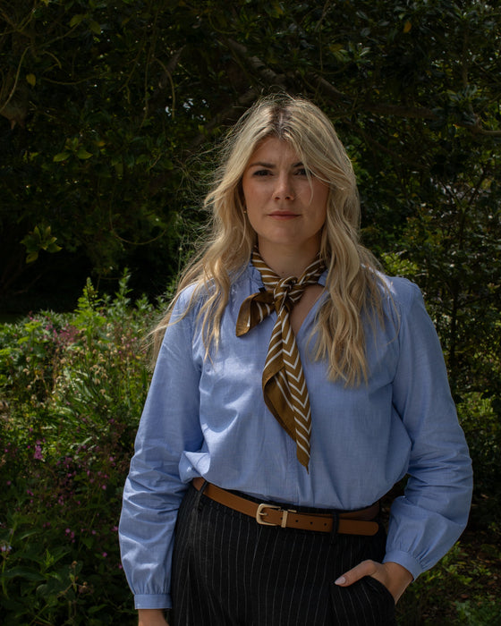 Chalk Melody Blue Shirt