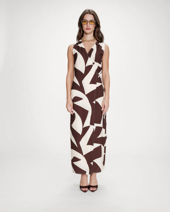 Grace & Mila Velline Wrap Dress