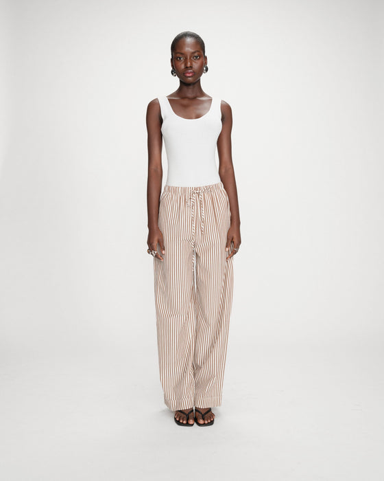 Grace & Mila Volute Striped Trousers