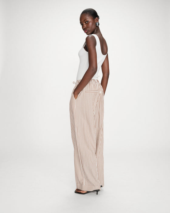 Grace & Mila Volute Striped Trousers
