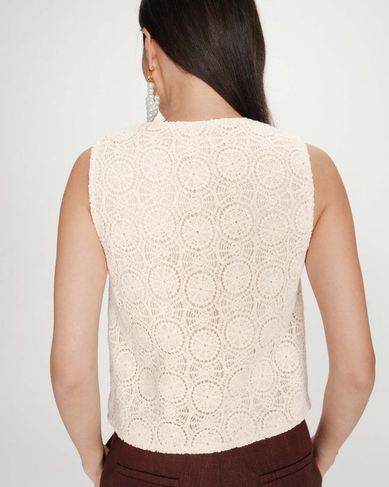 Grace & Mila Vony Tie-front Top
