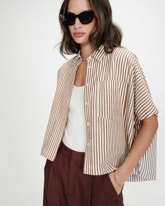 Grace & Mila Vercia Striped Shirt