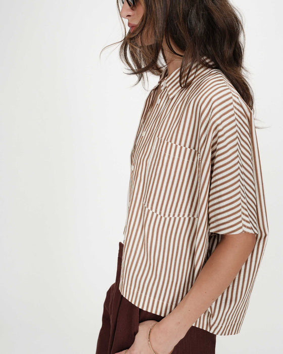 Grace & Mila Vercia Striped Shirt