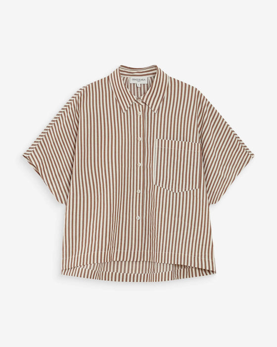 Grace & Mila Vercia Striped Shirt