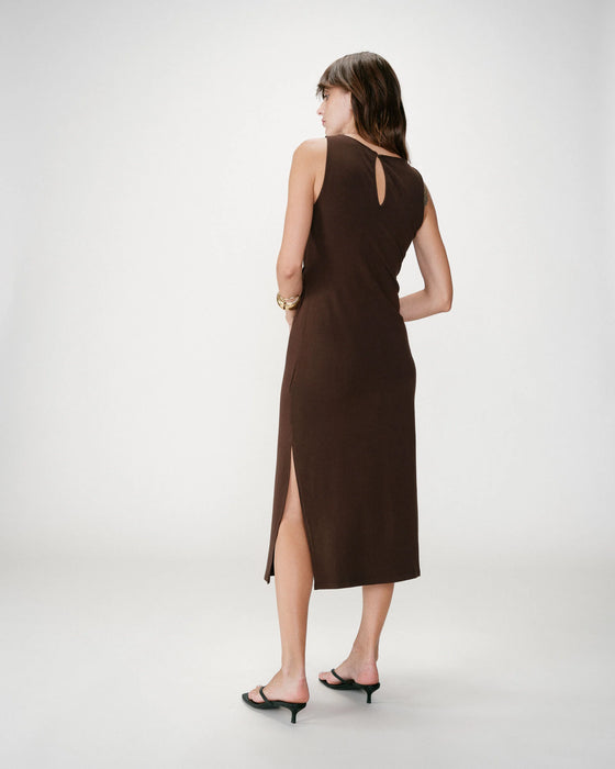 Grace & Mila Draped Wyla Dress with Tie