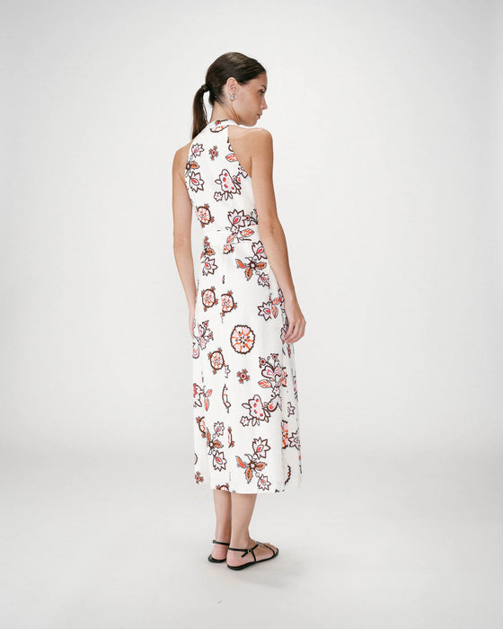 Grace & Mila Midi V-Neck Wink Dress
