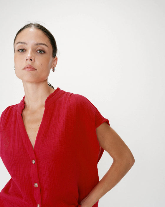 Grace & Mila Short Sleeve Wesra Shirt