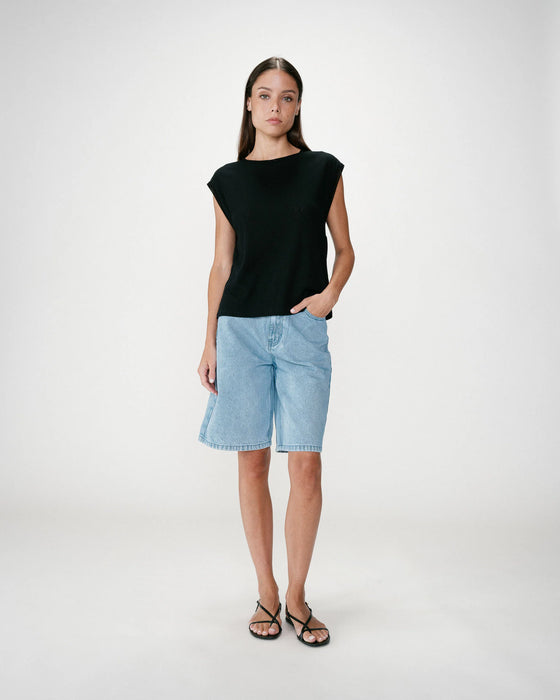 Grace & Mila Wallace Cotton Blend Top
