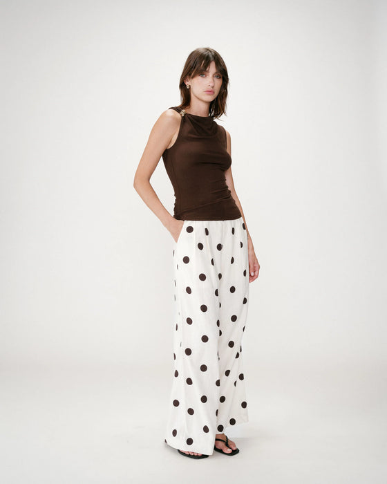 Grace & Mila Wagner Fitted Sleeveless Top
