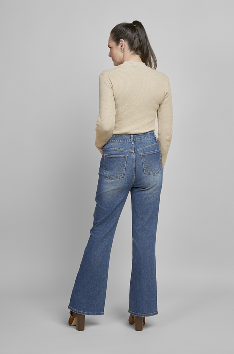 Pinns Denim Jeans with Embroidery Detail