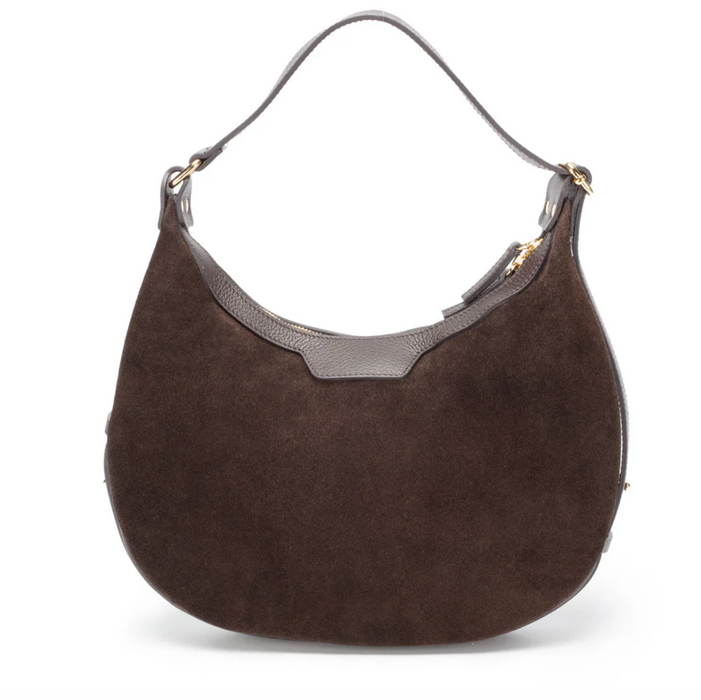 Crescent Suede Bag