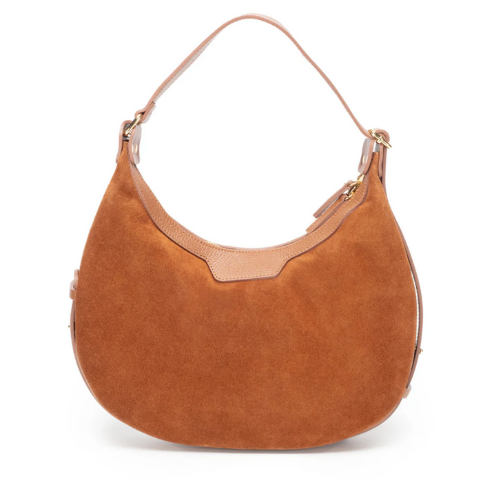 Crescent Suede Bag