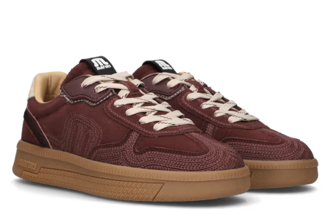 Maruti Burgandy Yale Sneakers