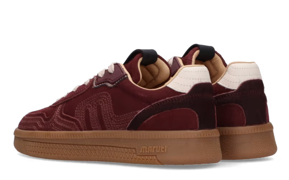 Maruti Burgandy Yale Sneakers