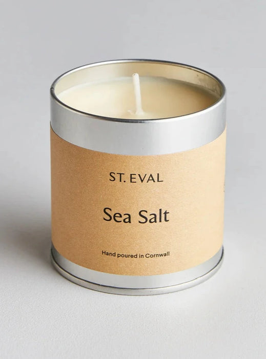 Sea Salt Scented Tin Candle