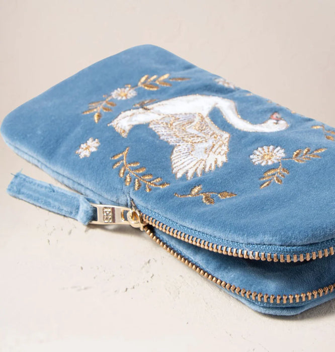 Swan Garden Glasses Case