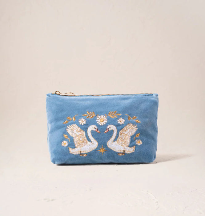 Swan Garden Mini Pouch