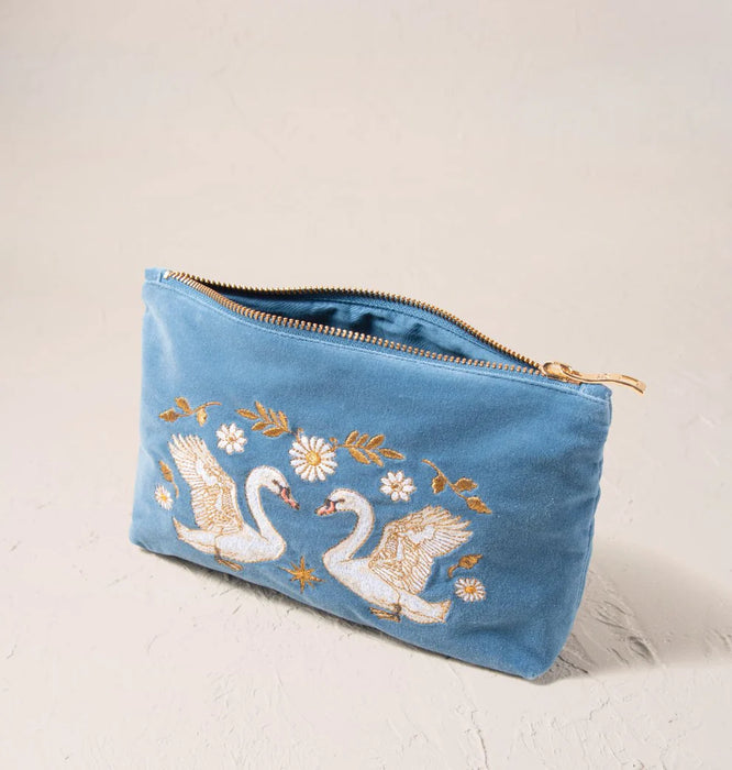 Swan Garden Mini Pouch