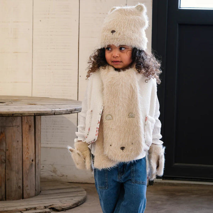 Teddy Bear Fluffy Gloves