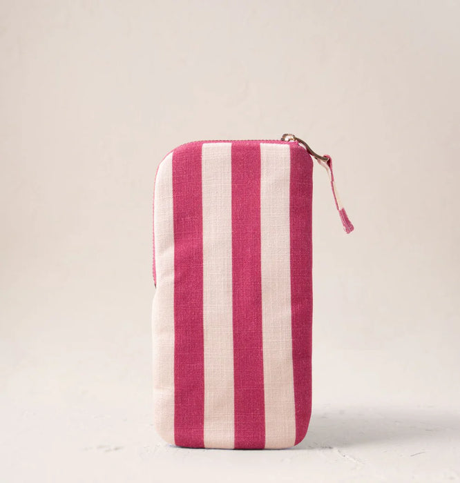 Tulip Stripe Printed Glasses Case