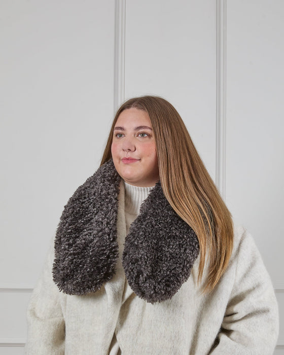 Chalk Verity Scarf Cocoa
