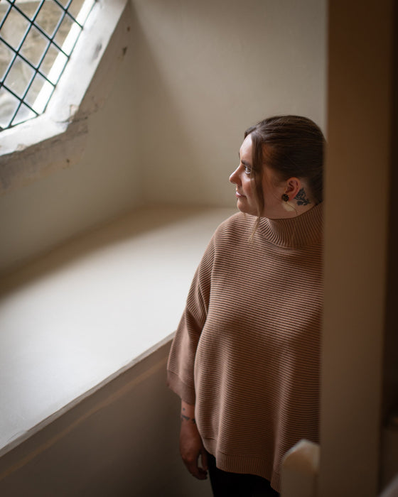 Chalk Vicki Jumper Dark Tan