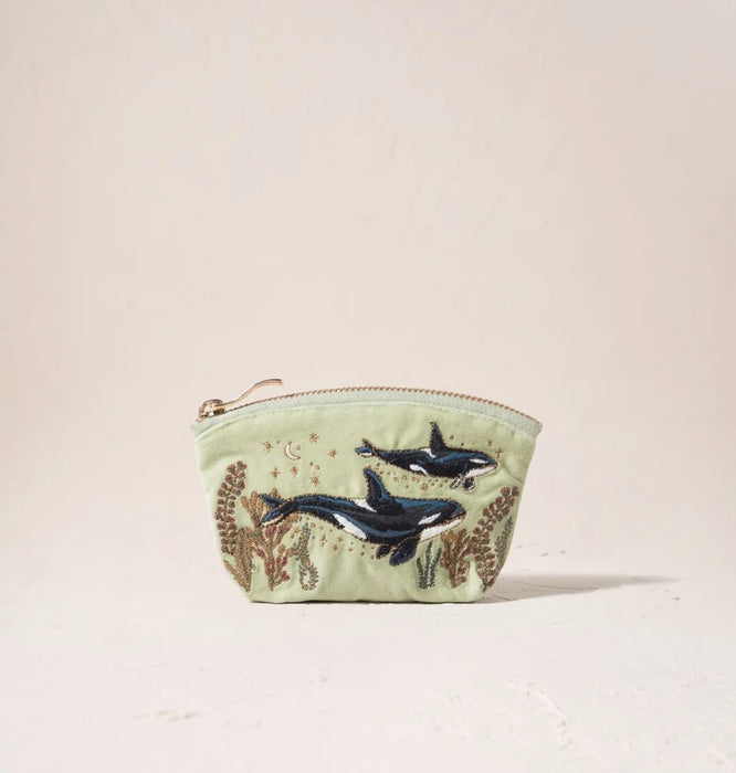 Wild Orcas Coin Purse