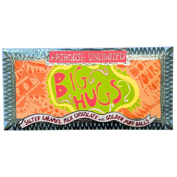 Joy Sized: Big Hugs, Salted Caramel Milk Chocolate with Golden Puff Balls