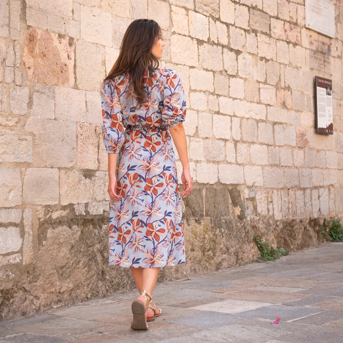 Robe Lily Myra 100% Cotton - Lila