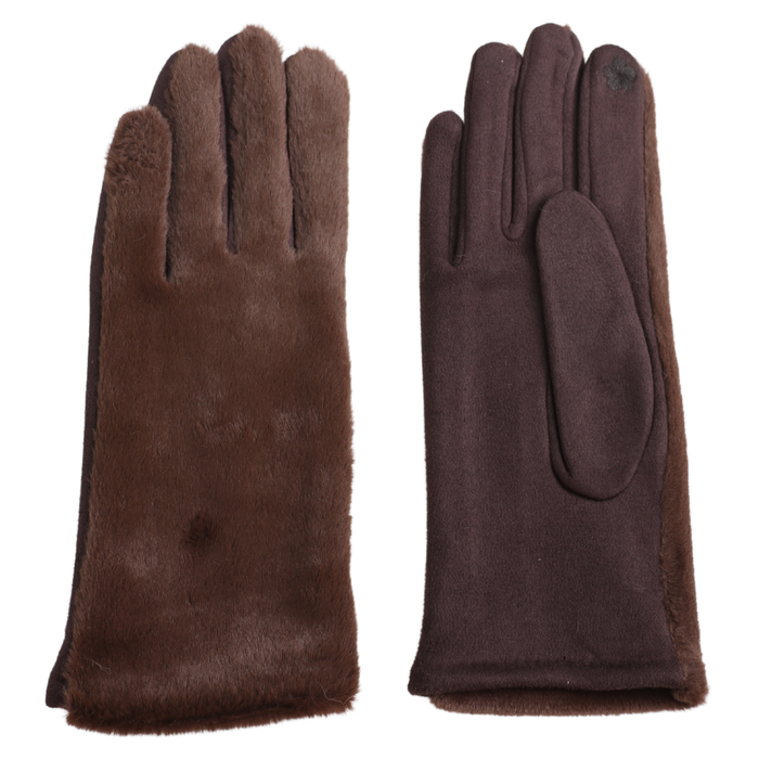 Faux Fur Gloves
