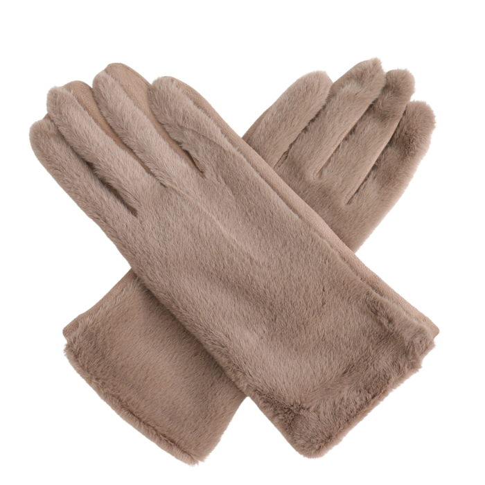 Faux Fur Gloves