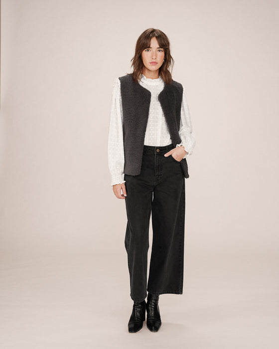 Grace & Mila Sinatra Sleeveless Jacket