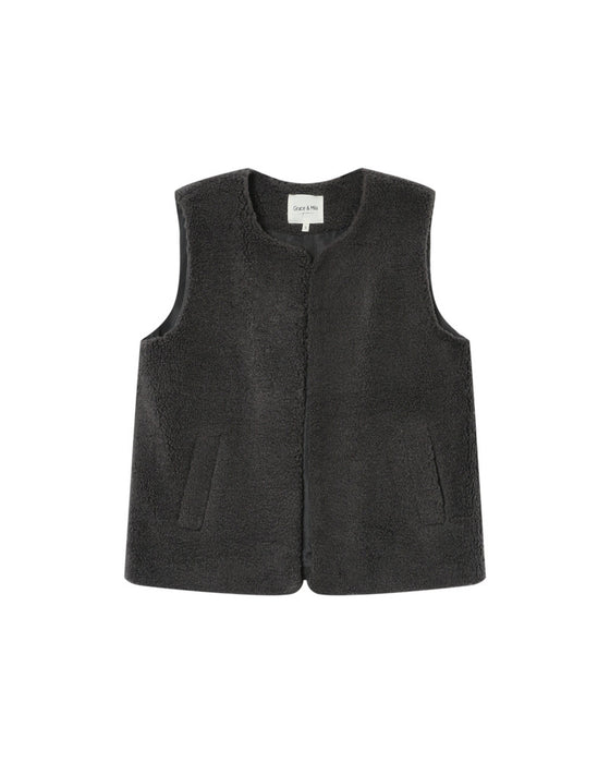 Grace & Mila Sinatra Sleeveless Jacket