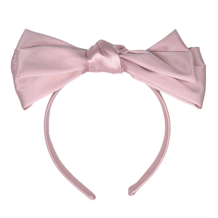 Blush Satin Headband