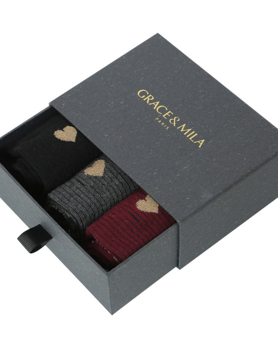 Grace & Mila Shelby Socks in a Gift Box