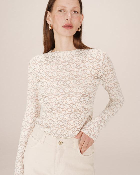 Grace & Mila Shady Lace Top